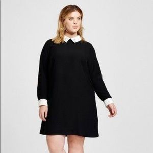 Victoria Beckham x Target black/white bunny dress